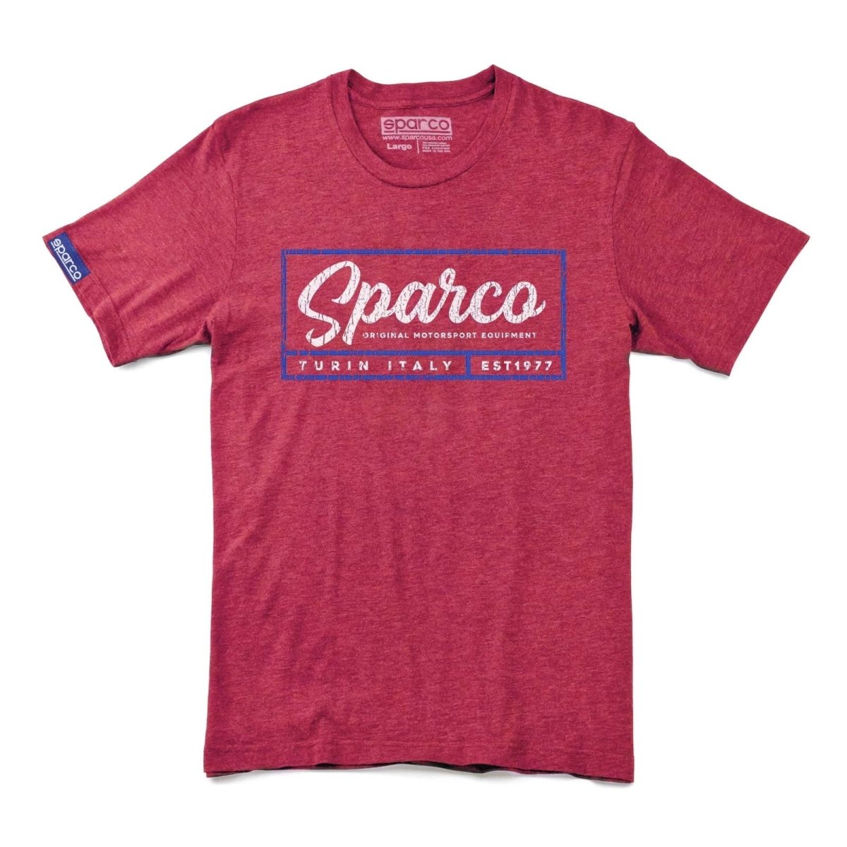Sparco Script T-Shirt - FastLap Supply