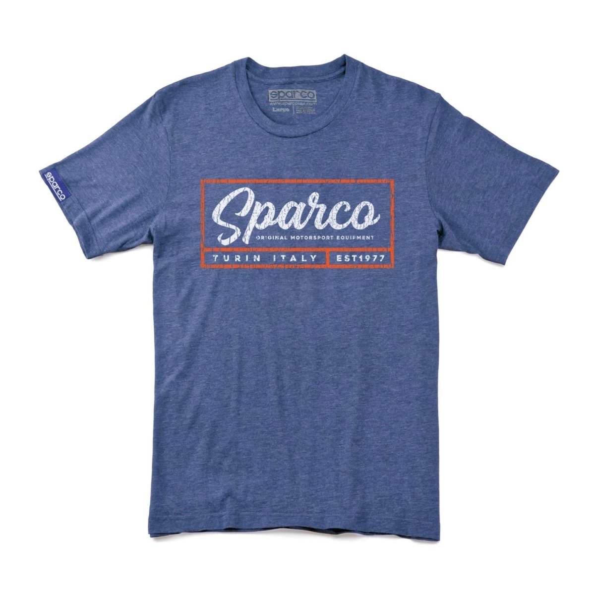 Sparco Script T-Shirt - FastLap Supply
