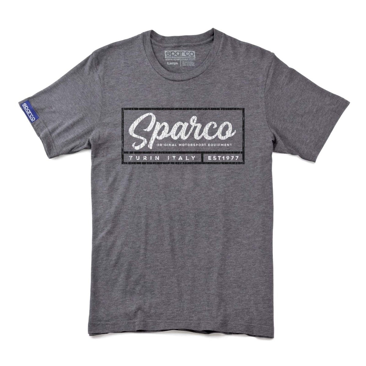 Sparco Script T-Shirt - FastLap Supply