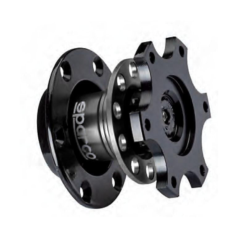 Sparco Steering Wheel Quick Release - Bolt-On Style - FastLap Supply