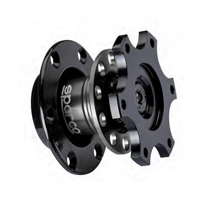 Sparco Steering Wheel Quick Release - Bolt-On Style - FastLap Supply