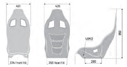 Sparco Ultra Carbon Racing Seat - FastLap Supply