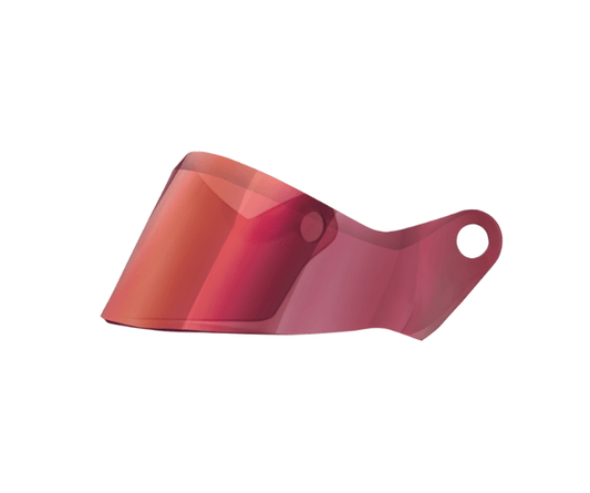 Stilo ST6 Short Mirror Red Dark Smoke Visor - FastLap Supply