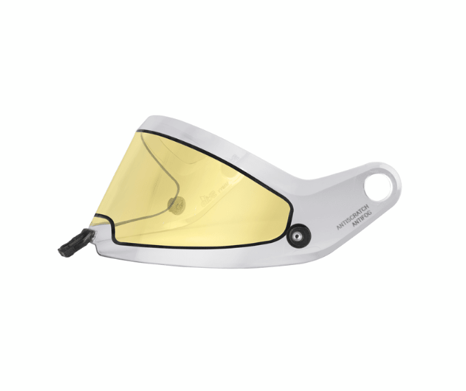 Stilo ST6 Yellow Double Glaze Visor - FastLap Supply