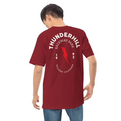 Thunderhill Bolt-Oval Men’s premium heavyweight tee - FastLap Supply