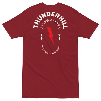Thunderhill Bolt-Oval Men’s premium heavyweight tee - FastLap Supply