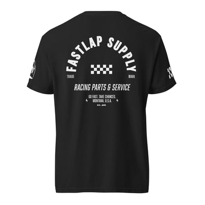 FastLap Supply  - The Trade Mark Skully - garment-dyed heavyweight t-shirt