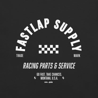 FastLap Supply  - The Trade Mark Skully - garment-dyed heavyweight t-shirt