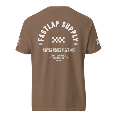 FastLap Supply  - The Trade Mark Skully - garment-dyed heavyweight t-shirt