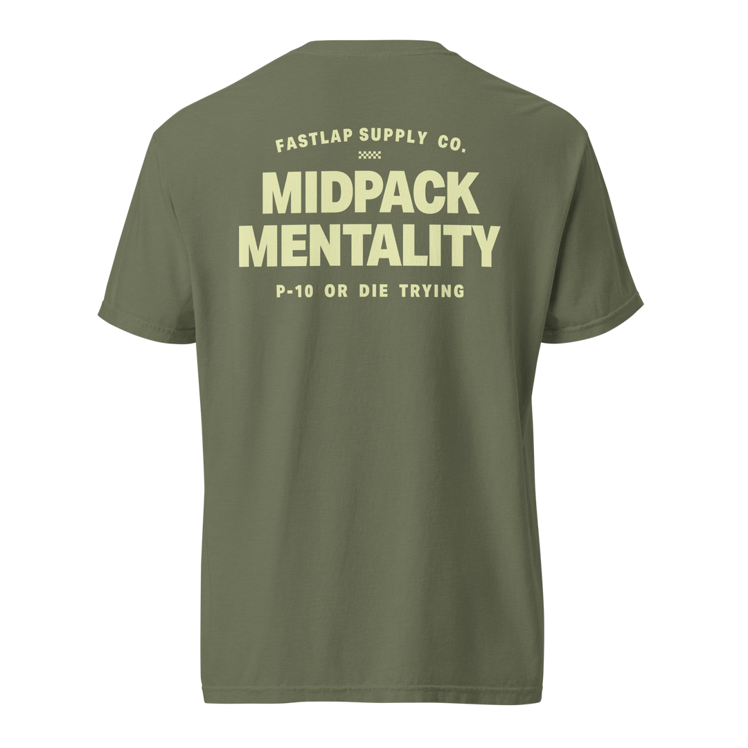 FastLap Supply Midpack Mentality - Heavyweight T-Shirt