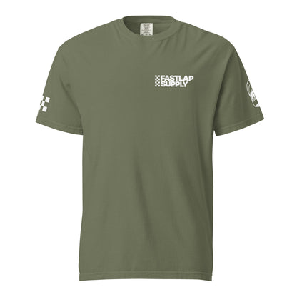 FastLap Supply  - The Trade Mark Skully - garment-dyed heavyweight t-shirt