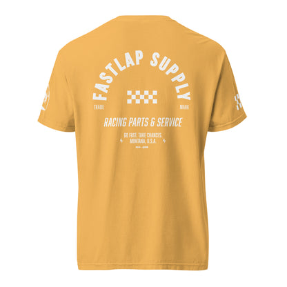 FastLap Supply  - The Trade Mark Skully - garment-dyed heavyweight t-shirt