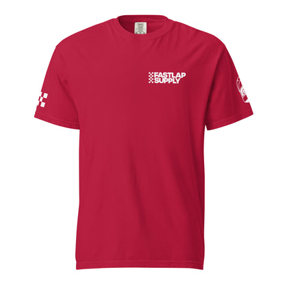 FastLap Supply  - The Trade Mark Skully - garment-dyed heavyweight t-shirt