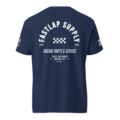 FastLap Supply  - The Trade Mark Skully - garment-dyed heavyweight t-shirt