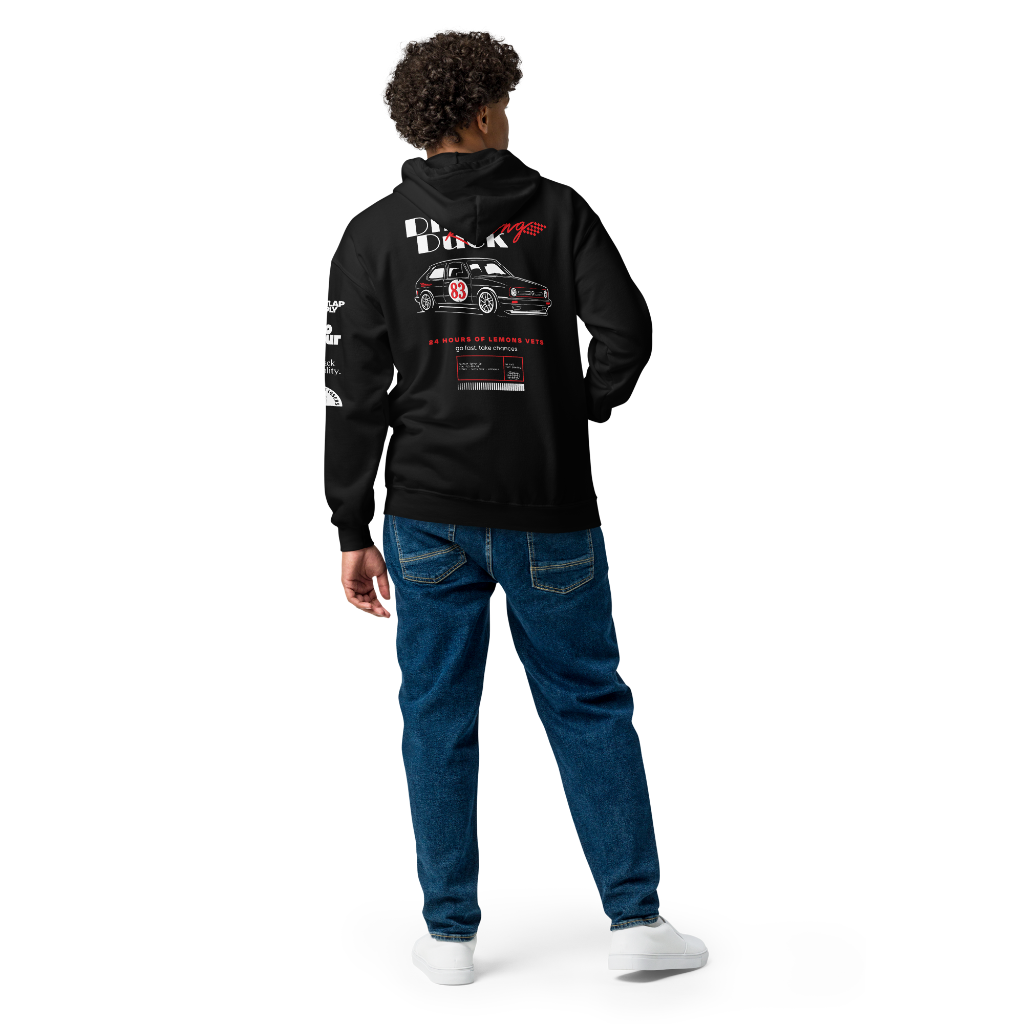 Dirty Duck Racing - Heavyweight Zip Hoodie
