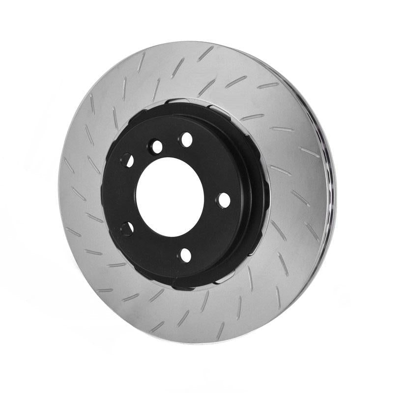 PFC Front V3 Slotted Brake Rotor & Hat - Left - Porsche 991 GT3, Cayman GT4